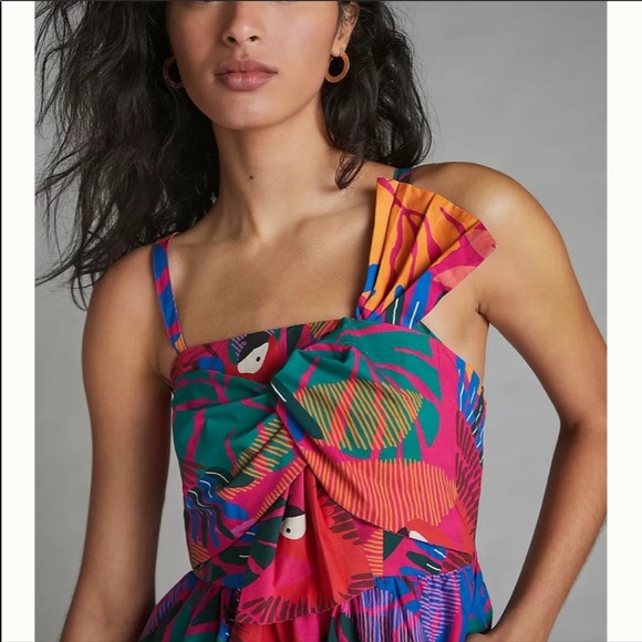 Farm Rio Macaw Maxi Dress - Picture 3 of 7
